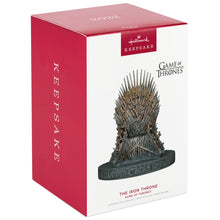 Load image into Gallery viewer, Game of Thrones™ The Iron Throne Musical Ornament
