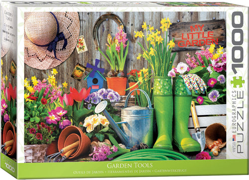 Garden Tools - 1000 Piece Puzzle by EuroGraphics - Hallmark Timmins