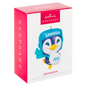 Grandson Penguin 2022 Ornament