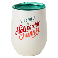 Load image into Gallery viewer, Hallmark Channel Pairs Well Wine Tumbler, 11 oz.
