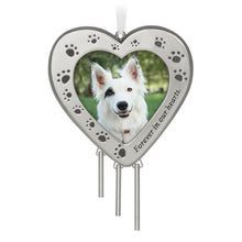 Load image into Gallery viewer, Forever in Our Hearts Metal Photo Frame Pet Memorial Ornament
