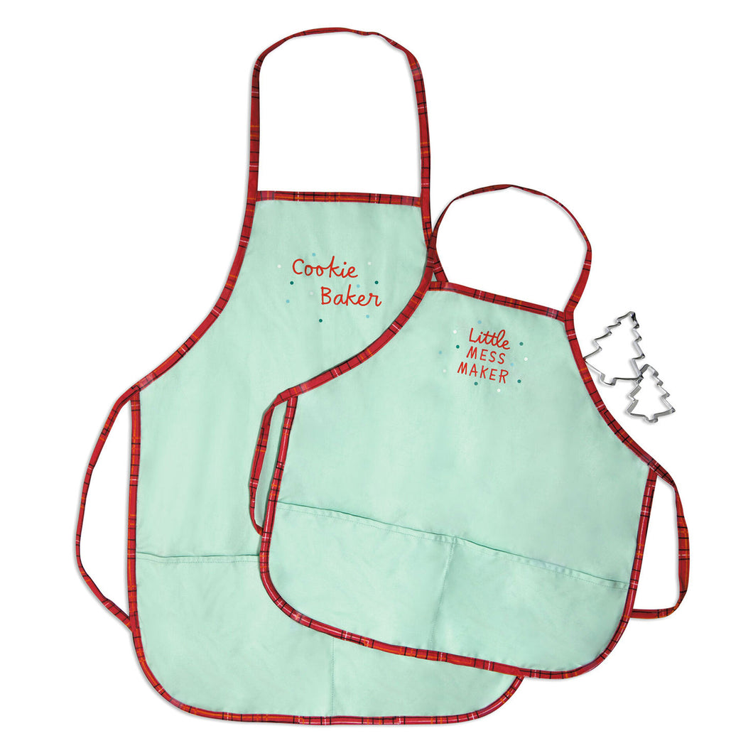 Aprons and Cookie Cutters Family Baking Bundle