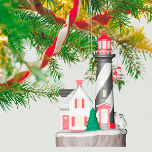 Holiday Lighthouse 2022 Special Edition Musical Ornament With Light