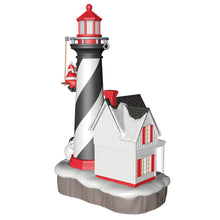Load image into Gallery viewer, Holiday Lighthouse 2022 Special Edition Musical Ornament With Light
