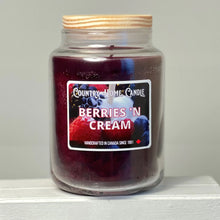 Load image into Gallery viewer, BERRIES N CREAM - COUNTRY HOME CANDLE 26OZ
