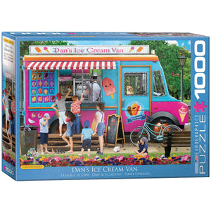 Dans Ice Cream Van - 1000 Piece Puzzle - Hallmark Timmins