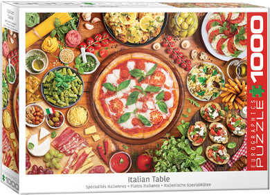 Italian Table - 1000 Piece Puzzle by EuroGraphics - Hallmark Timmins