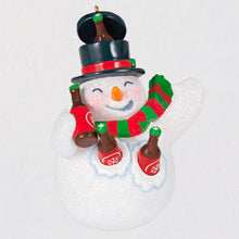 Load image into Gallery viewer, Jolly Beer Belly Snowman Ornament
