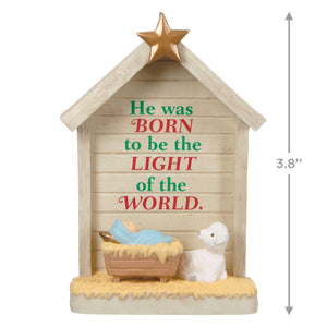 Light of the World Nativity Ornament