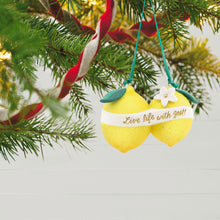 Load image into Gallery viewer, Live Life With Zest! Porcelain Ornament
