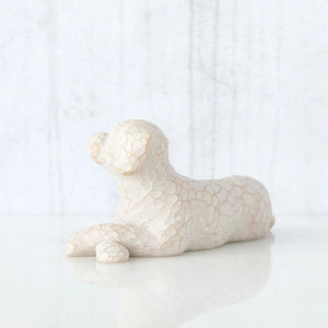Willow Tree - Love my Dog (small, lying down) - Hallmark Timmins