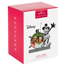 Load image into Gallery viewer, Disney Mickey Mouse Ahoy, There! Photo Frame Ornament
