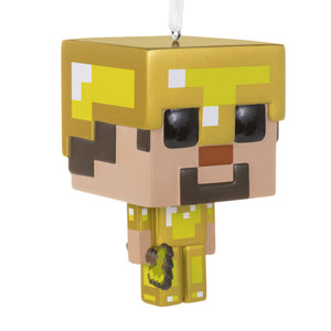 Minecraft Steve in Gold Armor Funko POP!® Hallmark Ornament