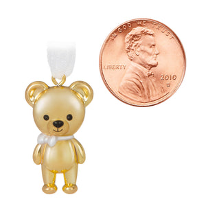 Mini Bitty Bear Metal Ornament, 1"