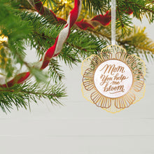 Load image into Gallery viewer, Thank You, Mom Metal Ornament
