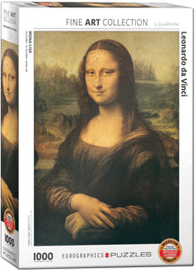 Mona Lisa by Leonardo da Vinci - 1000 Piece Puzzle by EuroGraphics - Hallmark Timmins