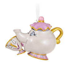 Load image into Gallery viewer, Disney Beauty and the Beast A Mother&#39;s Love Porcelain Ornament
