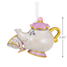Load image into Gallery viewer, Disney Beauty and the Beast A Mother&#39;s Love Porcelain Ornament
