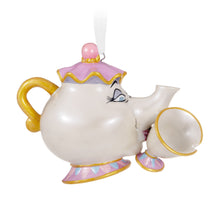 Load image into Gallery viewer, Disney Beauty and the Beast A Mother&#39;s Love Porcelain Ornament
