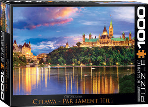 Ottawa Parliament Hill - 1000 Piece Puzzle by EuroGraphics - Hallmark Timmins