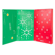 Load image into Gallery viewer, Peanuts® Nativity Countdown Calendar Miniature Christmas Tree Set With 12 Mini Hallmark Ornaments
