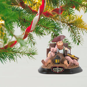 Disney Pirates of the Caribbean A Short Snooze Musical Ornament With Light