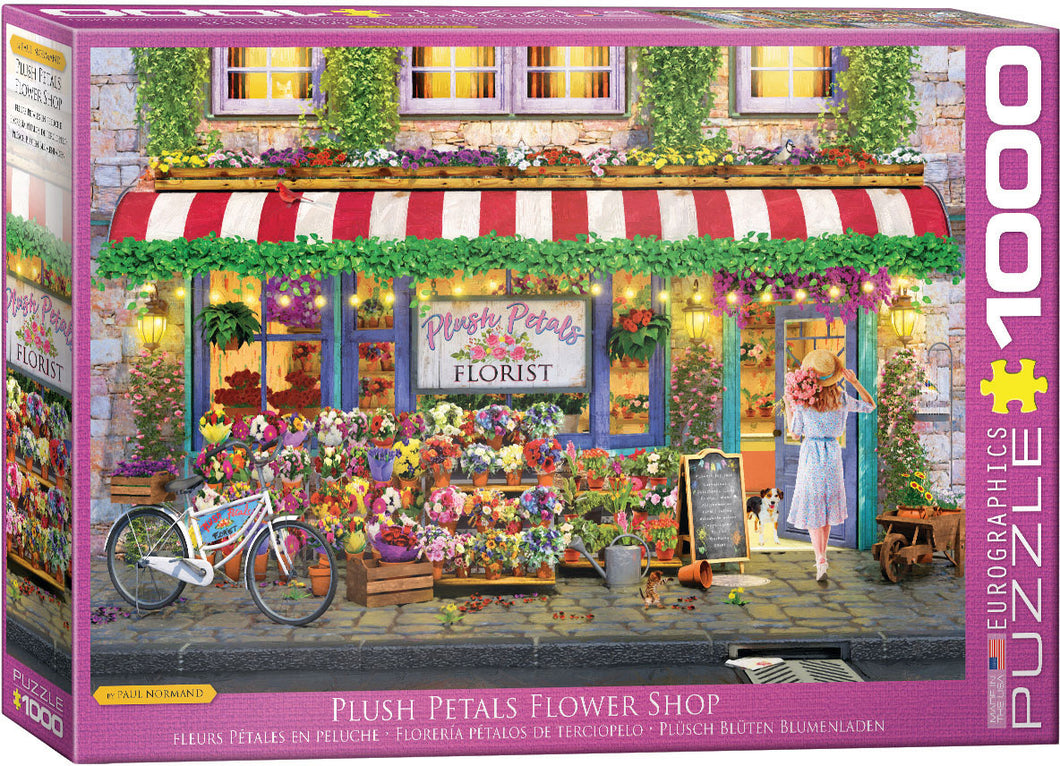 Plush Petals Florist - 1000 Piece Puzzle by EuroGraphics - Hallmark Timmins