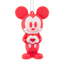 Load image into Gallery viewer, Disney Mickey Mouse Heart Hallmark Ornament, Red
