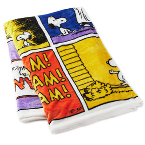 Peanuts® Trick-or-Treat Snoopy Comic Blanket, 50x60