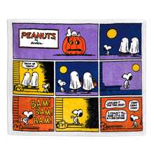 Load image into Gallery viewer, Peanuts® Trick-or-Treat Snoopy Comic Blanket, 50x60

