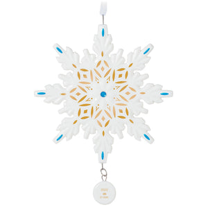 Snowflake 2022 Porcelain Ornament