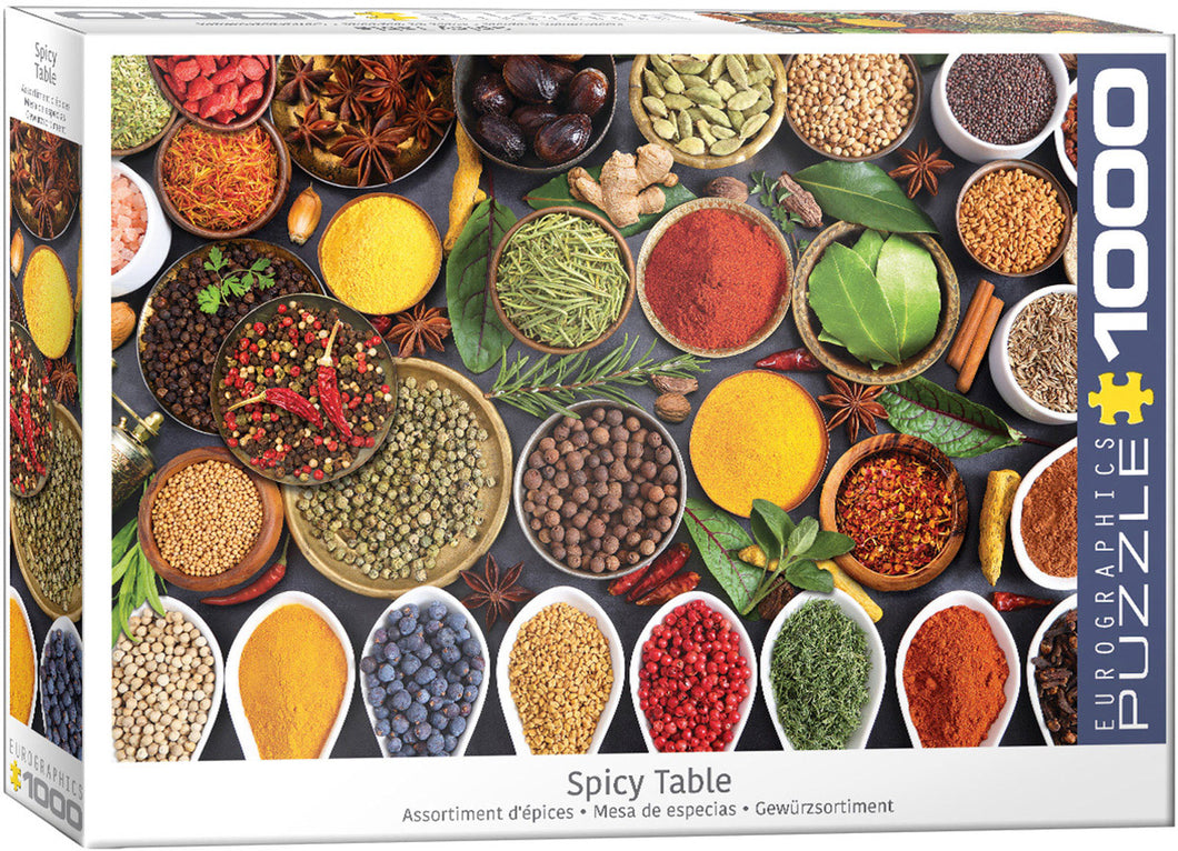 Spicy Table - 1000-Piece Puzzle by EuroGraphics - Hallmark Timmins