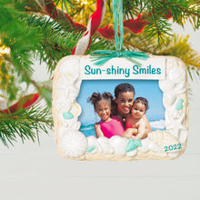 Load image into Gallery viewer, Sunshiny Smiles 2022 Photo Frame Ornament

