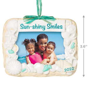 Sunshiny Smiles 2022 Photo Frame Ornament