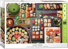 Load image into Gallery viewer, Sushi Table - 1000 Piece Puzzle by EuroGraphics - Hallmark Timmins
