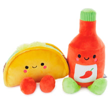 Load image into Gallery viewer, Better Together Taco and Hot Sauce Magnetic Plush, 5&quot;
