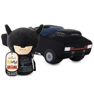 itty bittys® DC™ The Batman™ & Batmobile™ Plush, Set of 2