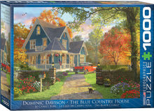 Load image into Gallery viewer, The Blue Country House - 1000 Piece Puzzle by EuroGraphics - Hallmark Timmins
