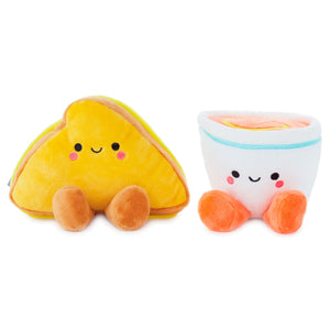 Better Together Tomato Soup and Grilled Cheese Magnetic Plush, 5"