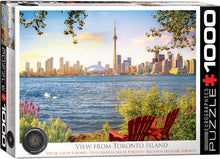 Load image into Gallery viewer, View from Toronto Island - 1000 Piece Puzzle by EuroGraphics - Hallmark Timmins
