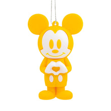 Load image into Gallery viewer, Disney Mickey Mouse Heart Hallmark Ornament, Yellow
