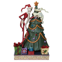 Load image into Gallery viewer, Santa Jack and Zero with Tree

