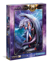 Load image into Gallery viewer, Anne Stokes - Dragon Mage - 1000 Piece Puzzle by Clementoni
