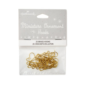 Miniature Ornament Hooks, Pack of 25