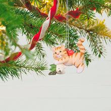 Load image into Gallery viewer, Mischievous Kittens Tabby Ornament
