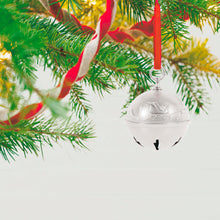 Load image into Gallery viewer, Ring in the Season Bell Metal Ornament

