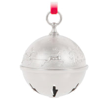 Load image into Gallery viewer, Ring in the Season Bell Metal Ornament
