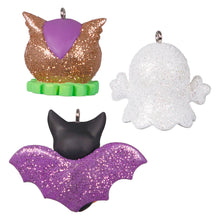 Load image into Gallery viewer, Mini Vintage Halloween Cuties Ornaments, Set of 3
