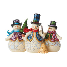 Load image into Gallery viewer, Three Snowmen Together
