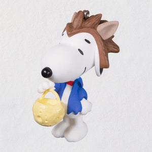 Mini The Peanuts® Gang Werewolf Snoopy Ornament, 1.17"